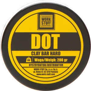 Work Stuff Dot Clay Bar Hard – twarda glinka do oczyszczania lakieru 200g