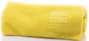 Work Stuff Gentleman Basic Yellow – delikatna mikrofibra bez obszycia