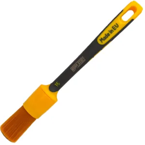 Work Stuff Detailing Brush Rubber Albino Orange – pędzelek detailingowy z gumowaną rękojeścią 30mm