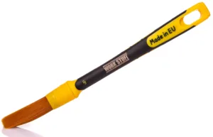 Work Stuff Detailing Brush Rubber Albino Orange – pędzelek detailingowy z gumowaną rękojeścią 16mm