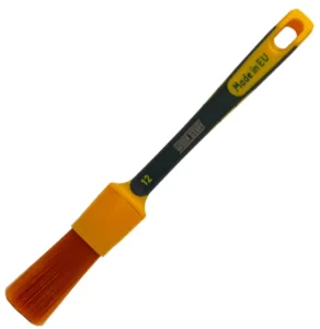 Work Stuff Detailing Brush Rubber Albino Orange – pędzelek detailingowy z gumowaną rękojeścią 24mm