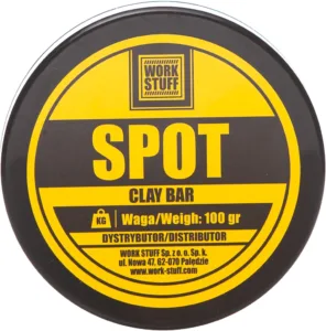 Work Stuff Spot Clay Bar – średnia glinka do oczyszczania lakieru 100g