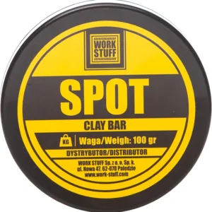 Work Stuff Spot Clay Bar – średnia glinka do oczyszczania lakieru 100g
