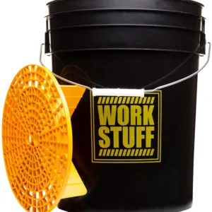 Work Stuff "RINSE" czarne wiadro detailingowe + Separator brudu