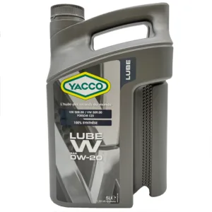 Yacco Lube W 0W20 - Syntetyczny olej silnikowy 5L