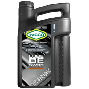 Yacco Lube de - Syntetyczny olej silnikowy 5L