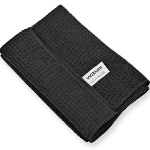 waxPRO Diamond Glass Black Series – mikrofibra waflowa do czyszczenia szyb