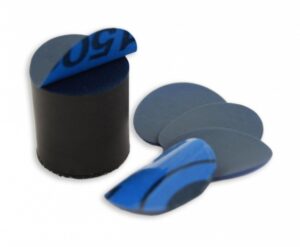 FLEXIPADS 35mm Płatki ścierne do korka szlifierskiego P5000 na rzep x10