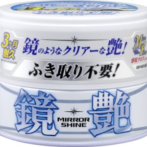 SOFT99 Mirror Shine Wax Light - wosk tworzący lustrzany połysk na jasnych lakierach