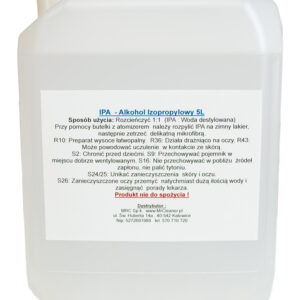 Monster Shine IPA Alkohol Isopropylowy koncentrat odtłuszcza lakier usuwa woski powłoki 5L