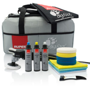 RUPES LH19 E DLX - Maszyna polerska rotacyjna zestaw DELUXE 1200W